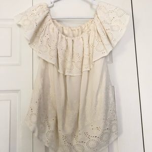 Lucky Brand Off the Shoulder Top